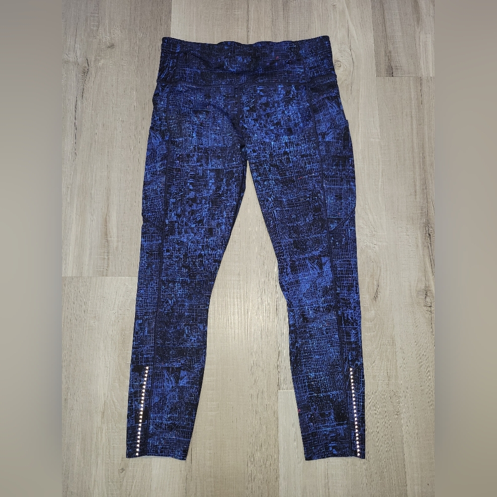 Lululemon Fast and Free High-Rise Tight 25” Pockets size 12